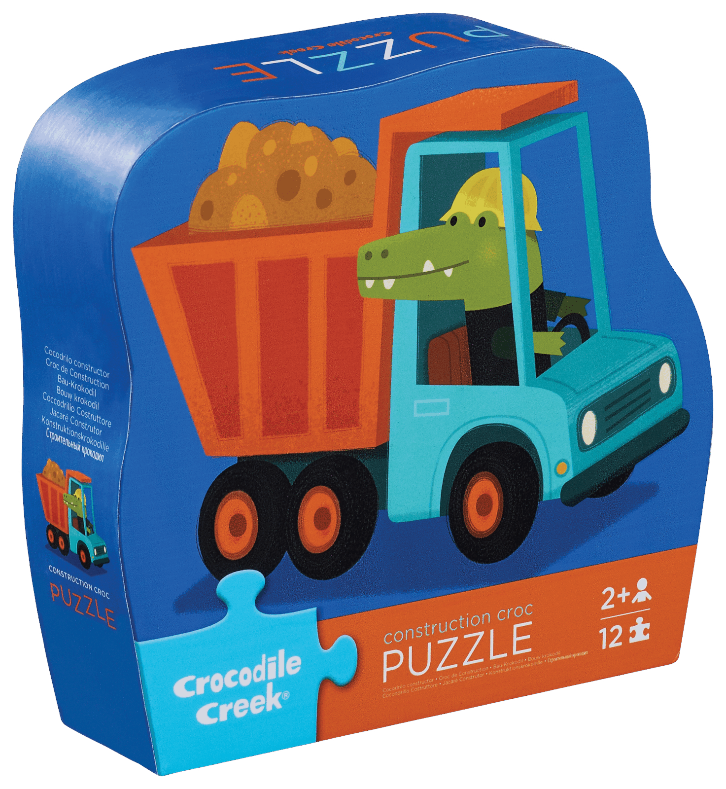 Mini παζλ Construction Croc (12 τμχ.)