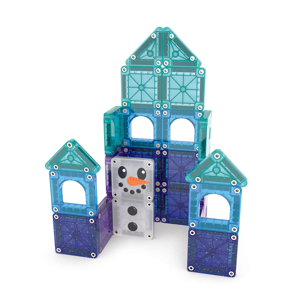 Μαγνητικό Παιχνίδι 26 κομματιών microMAGS Winter Wonder Travel set