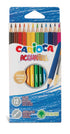 Ξυλομπογιές Carioca Aquarell 12 χρώματα