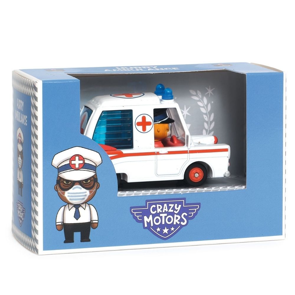 Αυτοκίνητο με φιγούρα Hurry ambulance