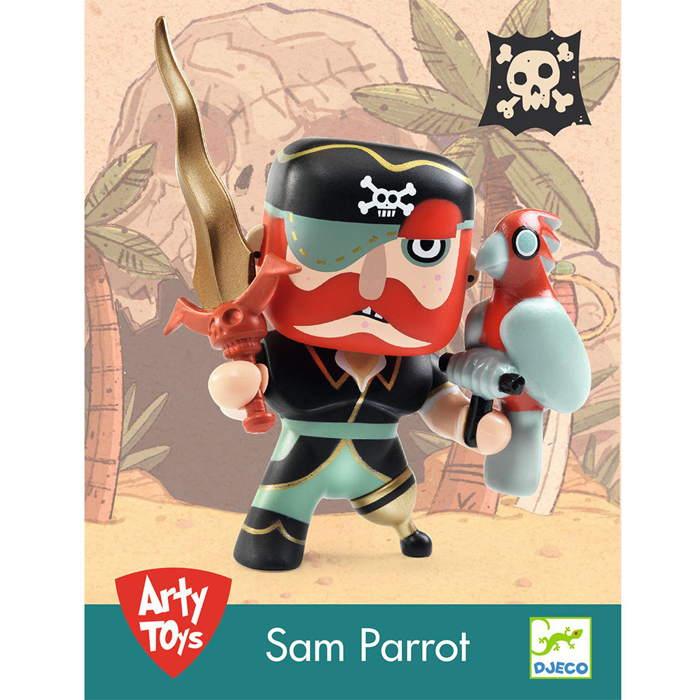 Φιγούρα Πειρατής Sam Parrot