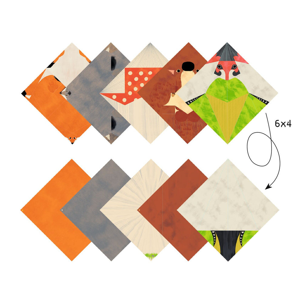 Οριγκάμι "Κατασκευάζω Ζωάκια Δάσους"