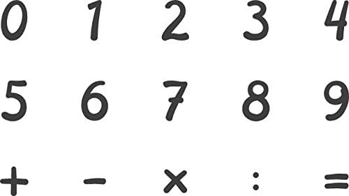 Σφραγίδες 1, 2, 3 σε σετ 15 τεμαχίων