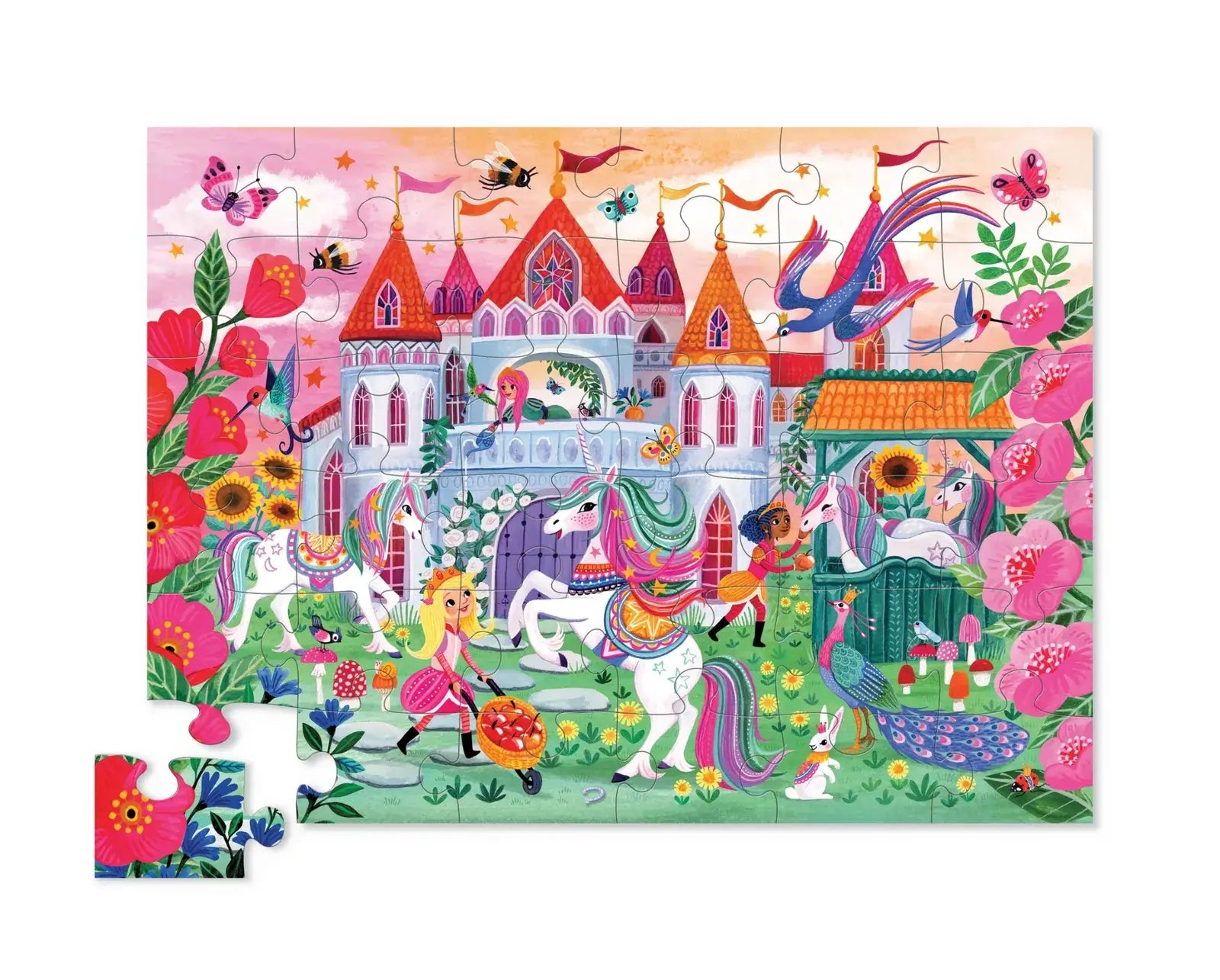 Παζλ δαπέδου Unicorn Castle (36 τμχ.)