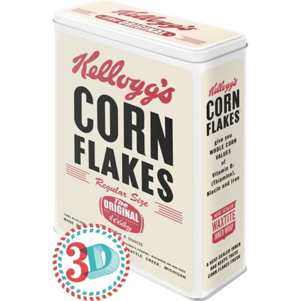 Nostalgic μεταλλικό κουτί γίγας 3D "Kelloggs Retro Package"