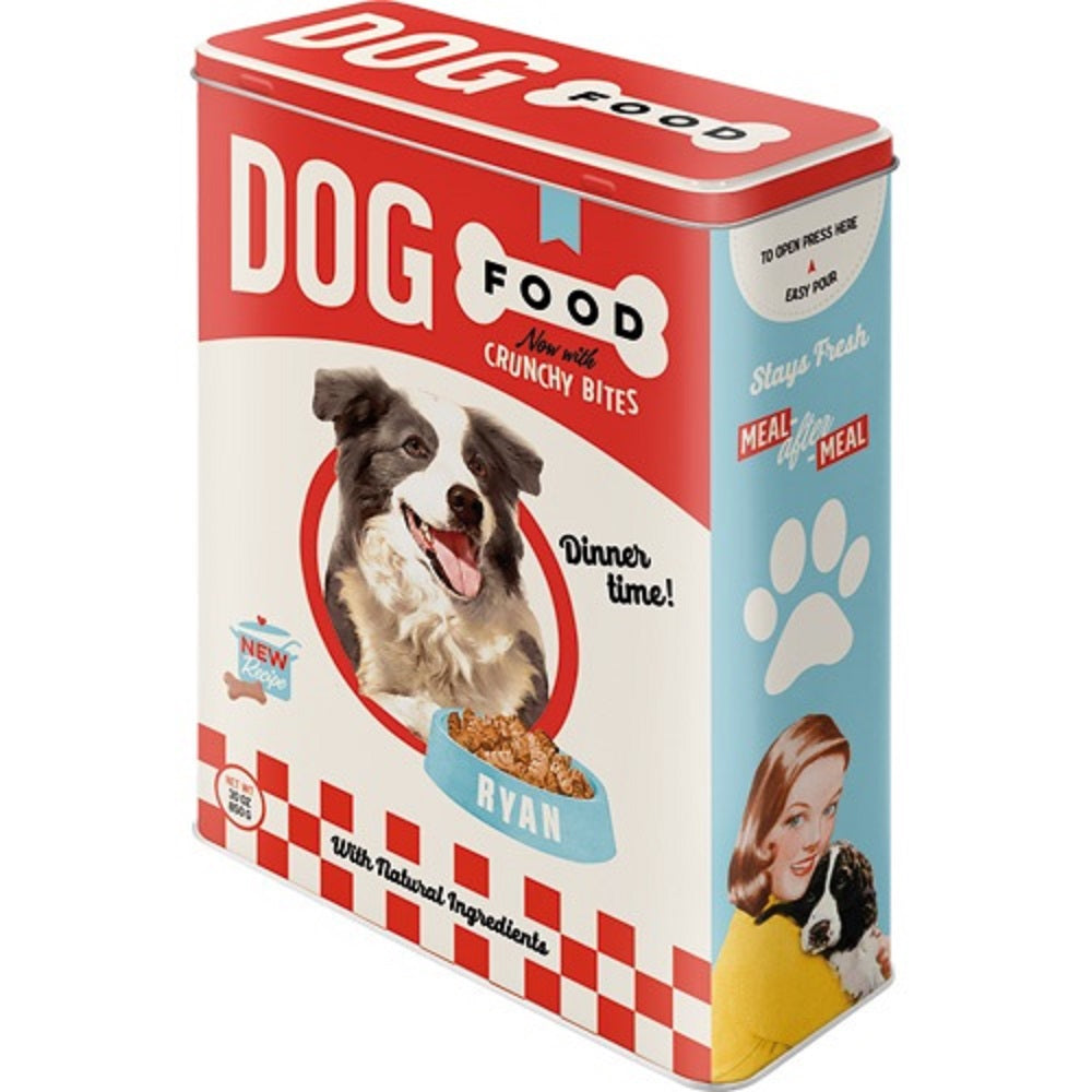 Nostalgic μεταλλικό κουτί γίγας 3D "Animal Club Dog Food"