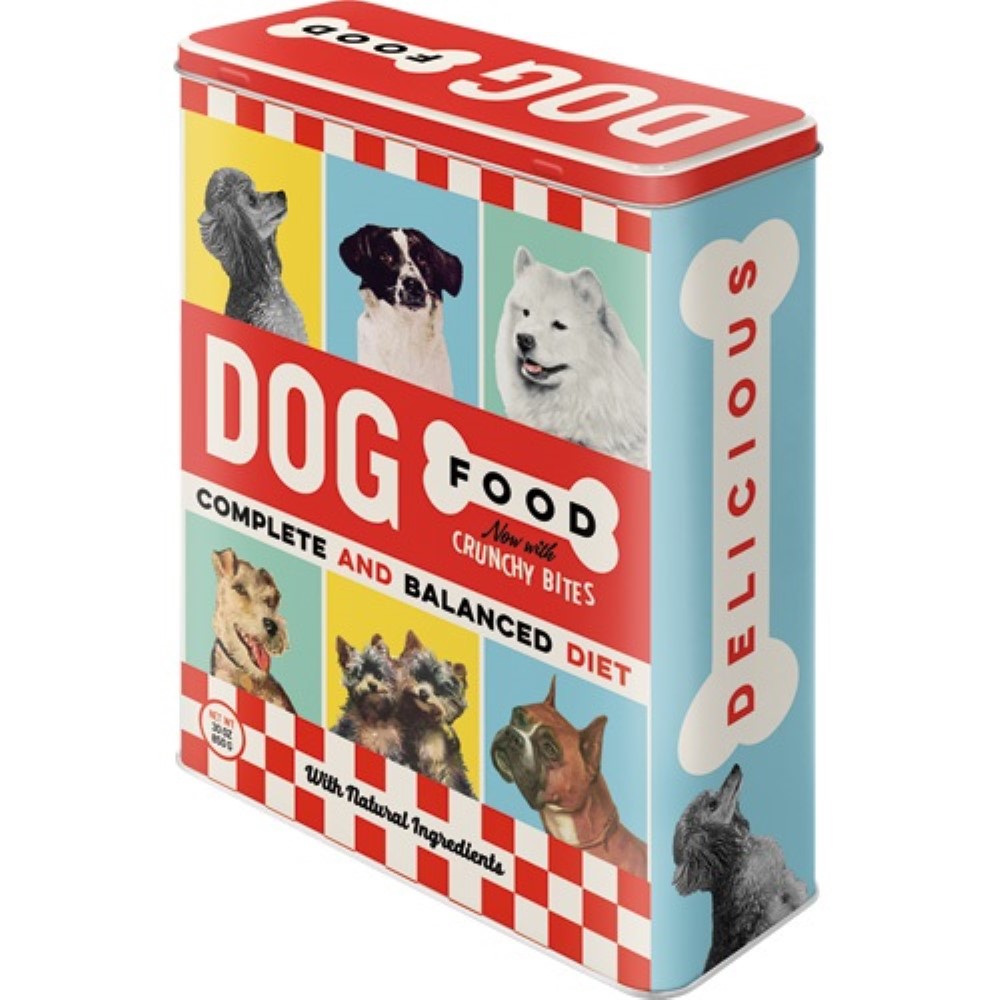 Nostalgic μεταλλικό κουτί γίγας 3D "Animal Club Dog Food"
