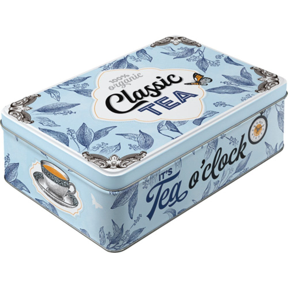 Nostalgic μεταλλικό κουτί flat 3D "Classic Tea"