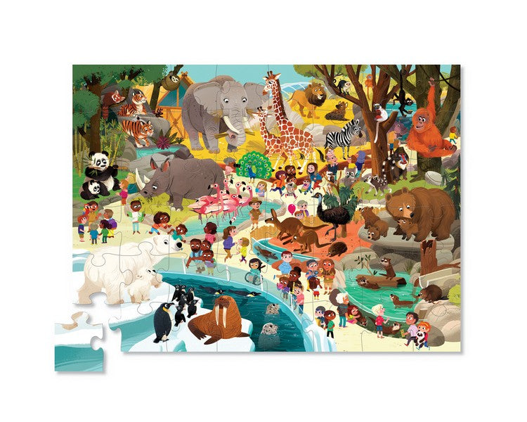 Παζλ Day at the Zoo (48 τμχ.)