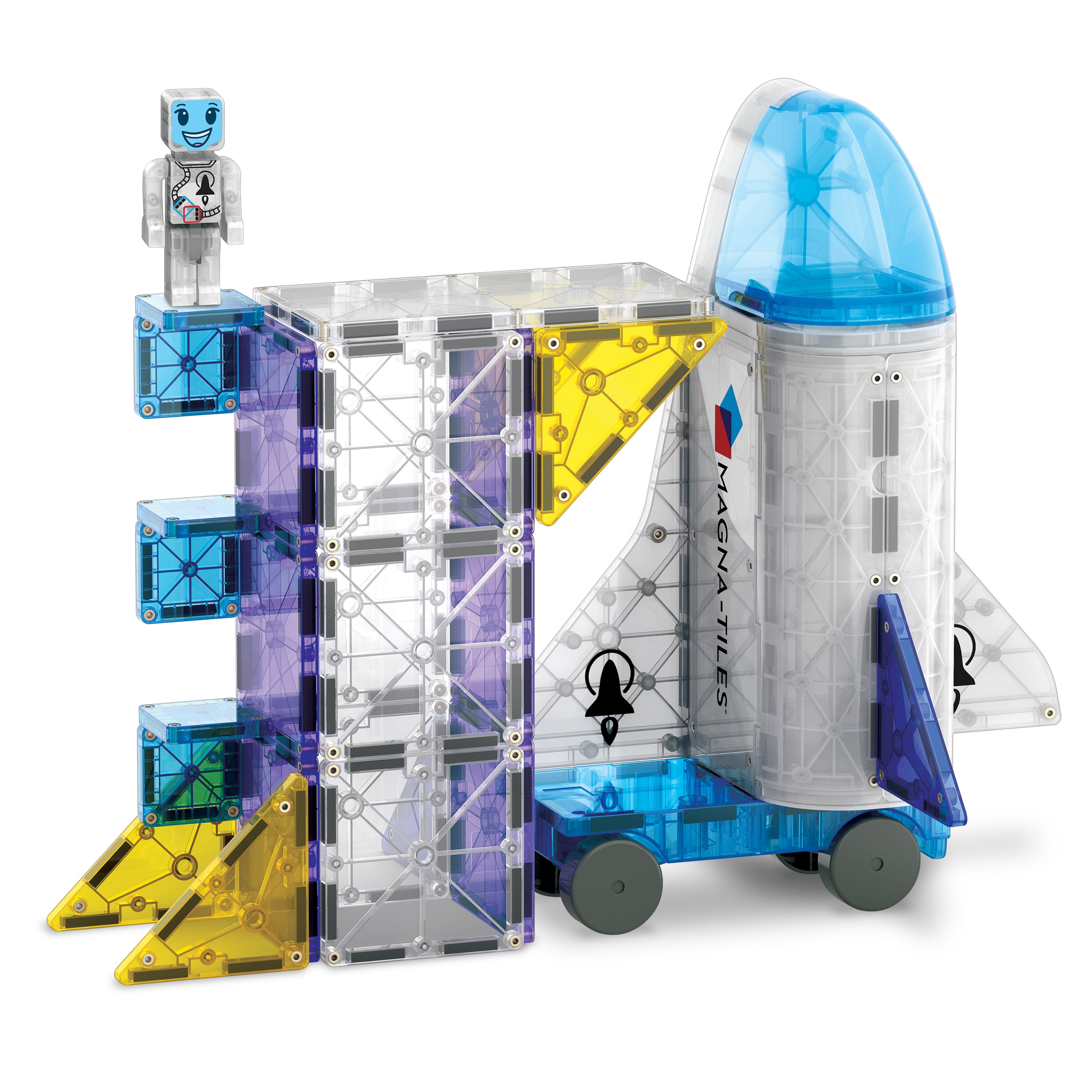 Μαγνητικό Παιχνίδι 32 κομματιών Space Magna-Tiles
