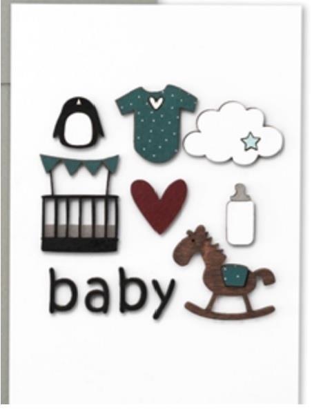 Ευχετήρια κάρτα "Baby"