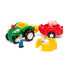 Τρακτέρ με τρέιλερ, φιγούρα και 2 ζωάκια φάρμας