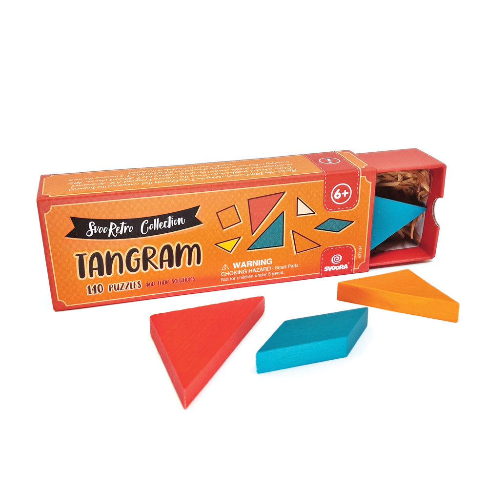 Retro σπαζοκεφαλιά "Tangram" με 140 προκλήσεις