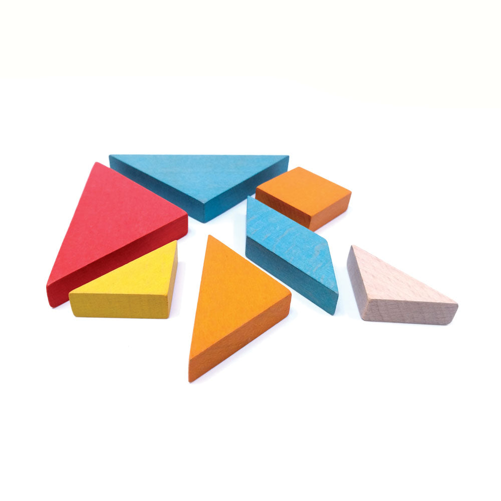 Retro σπαζοκεφαλιά "Tangram" με 140 προκλήσεις