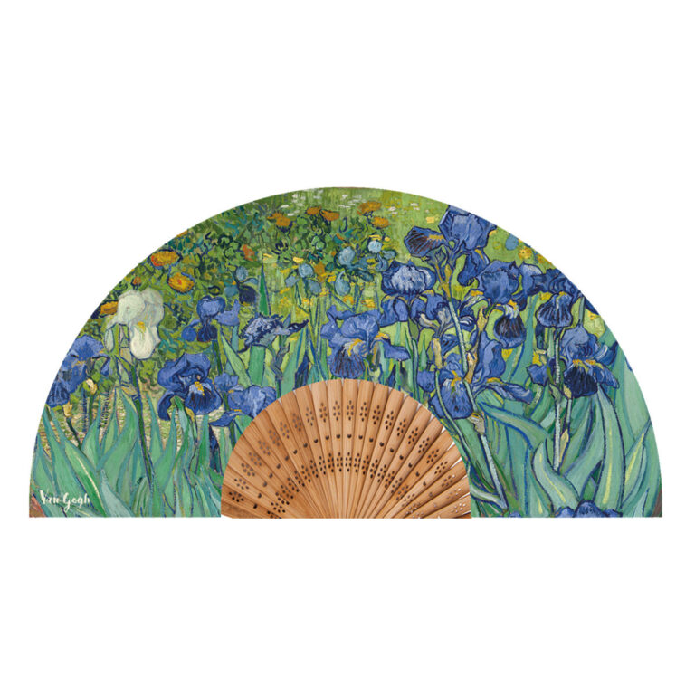 Βεντάλια “Iris” - Van Gogh 21×37 cm