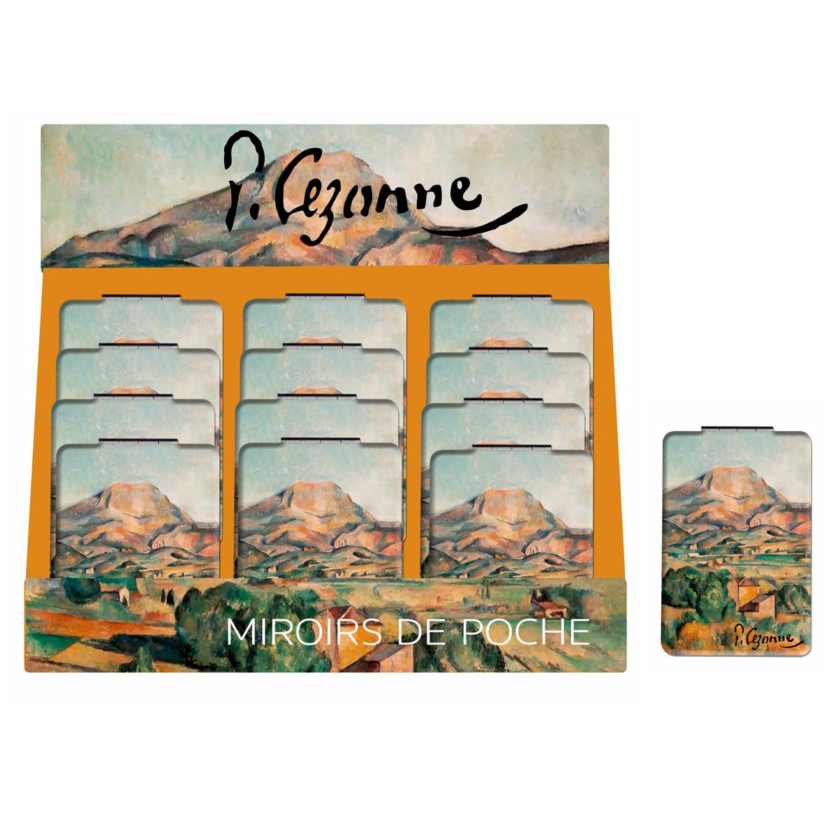 Καθρεφτάκι “Montagne St Victoire” - Paul Cézanne