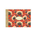 G.Trolez σημειωματάριο 15x10 εμπριμέ fleurs
