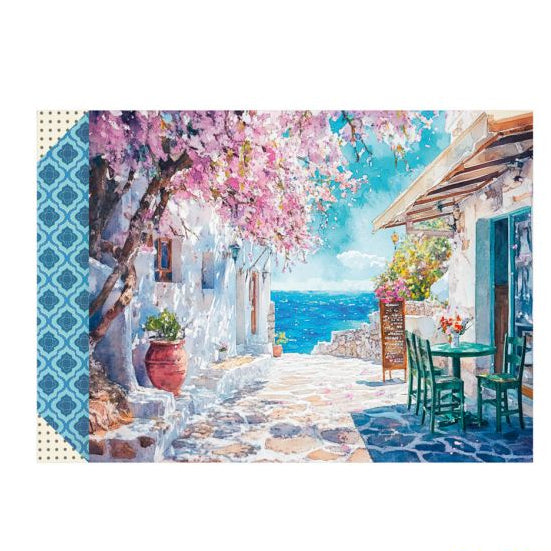 G.Trolez σημειωματάριο 21x15 εμπριμέ azulejos