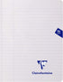Τετράδιο καρφίτσα ριγέ 17x22 (48φ.)