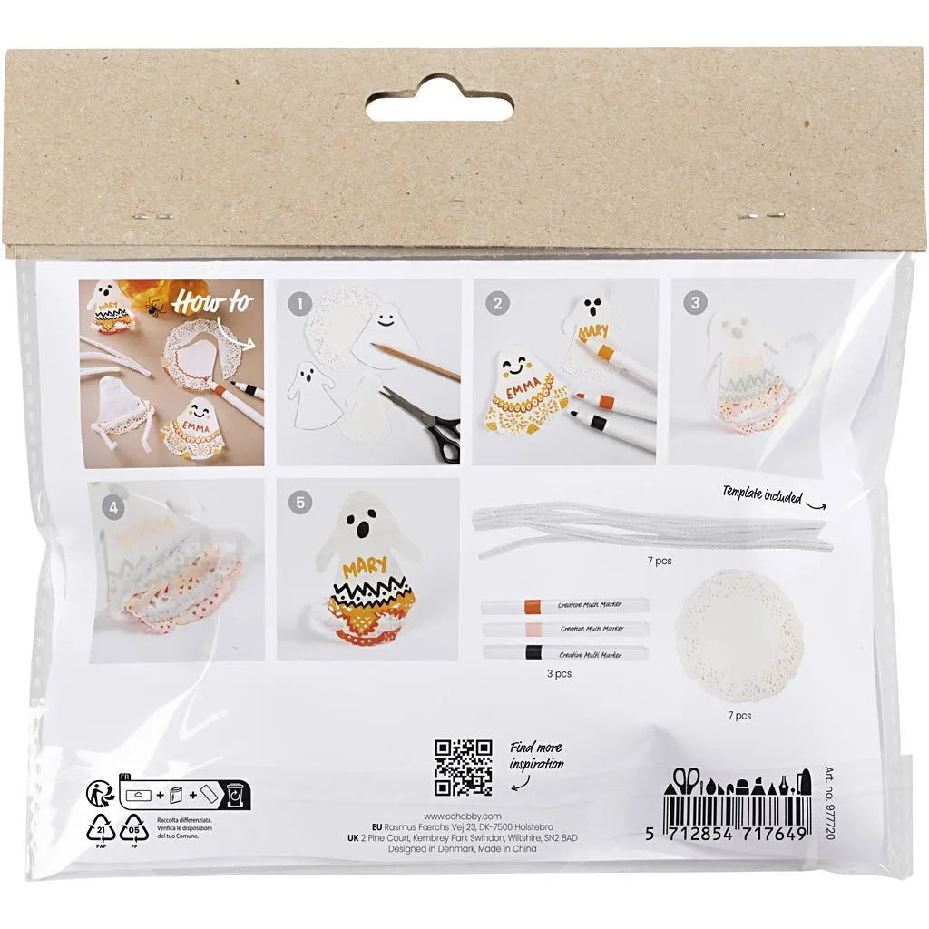 Mini kit ζωγραφικής - Φαντάσματα