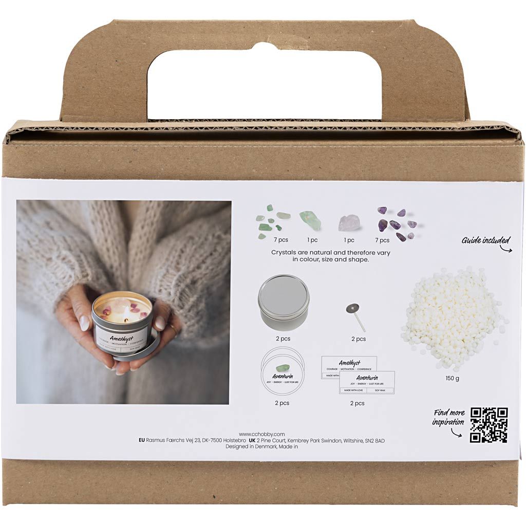 Mini kit χειροτεχνίας - Κατασκευή κεριών