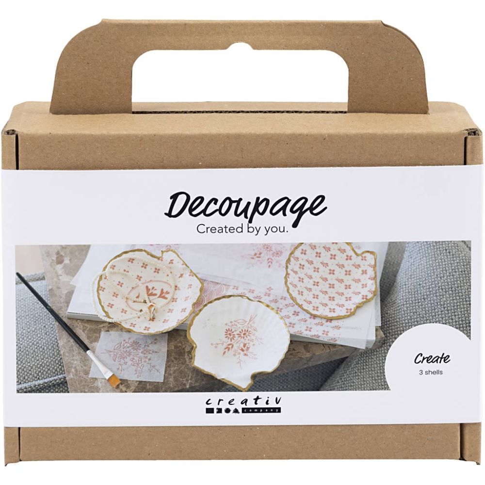 Mini kit χειροτεχνίας - Decoupage