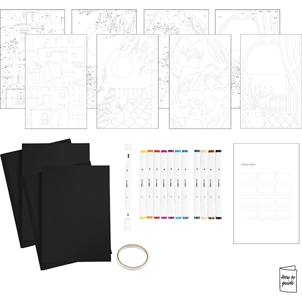 Κit χειροτεχνίας - Colouring