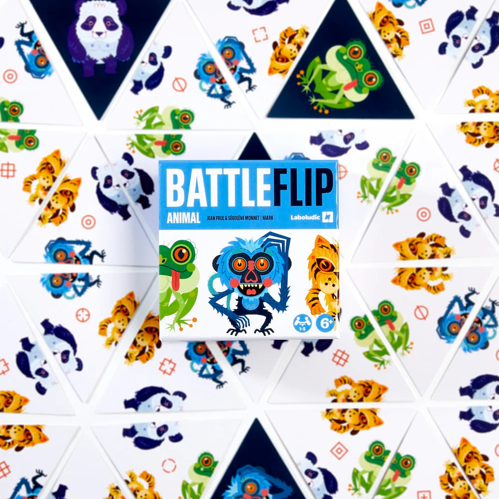 Επιτραπέζιο Παιχνίδι BATTLE FLIP Ζώα