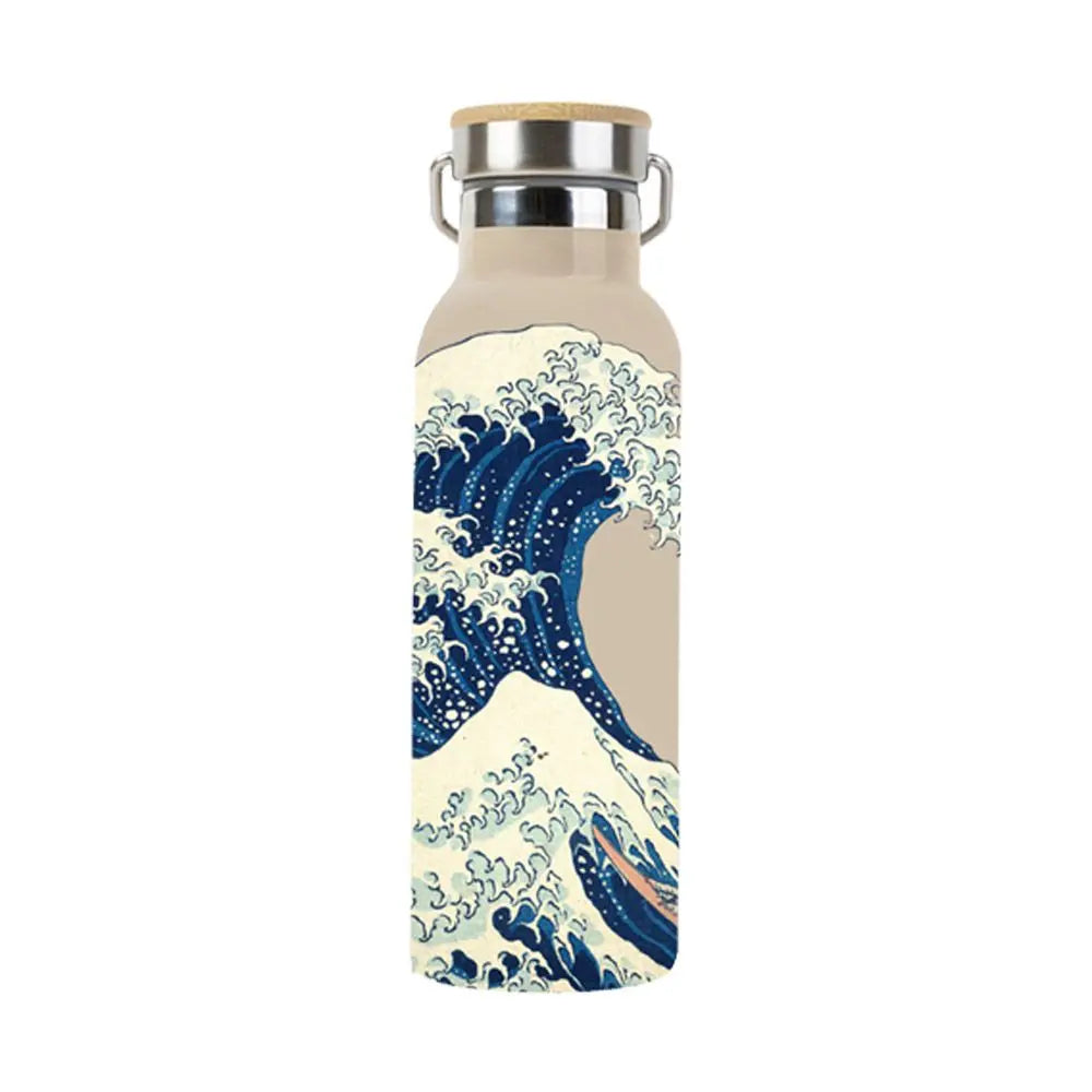 Μεταλλικό μπουκάλι με λαβή 500ml Japanese Art Hokusai