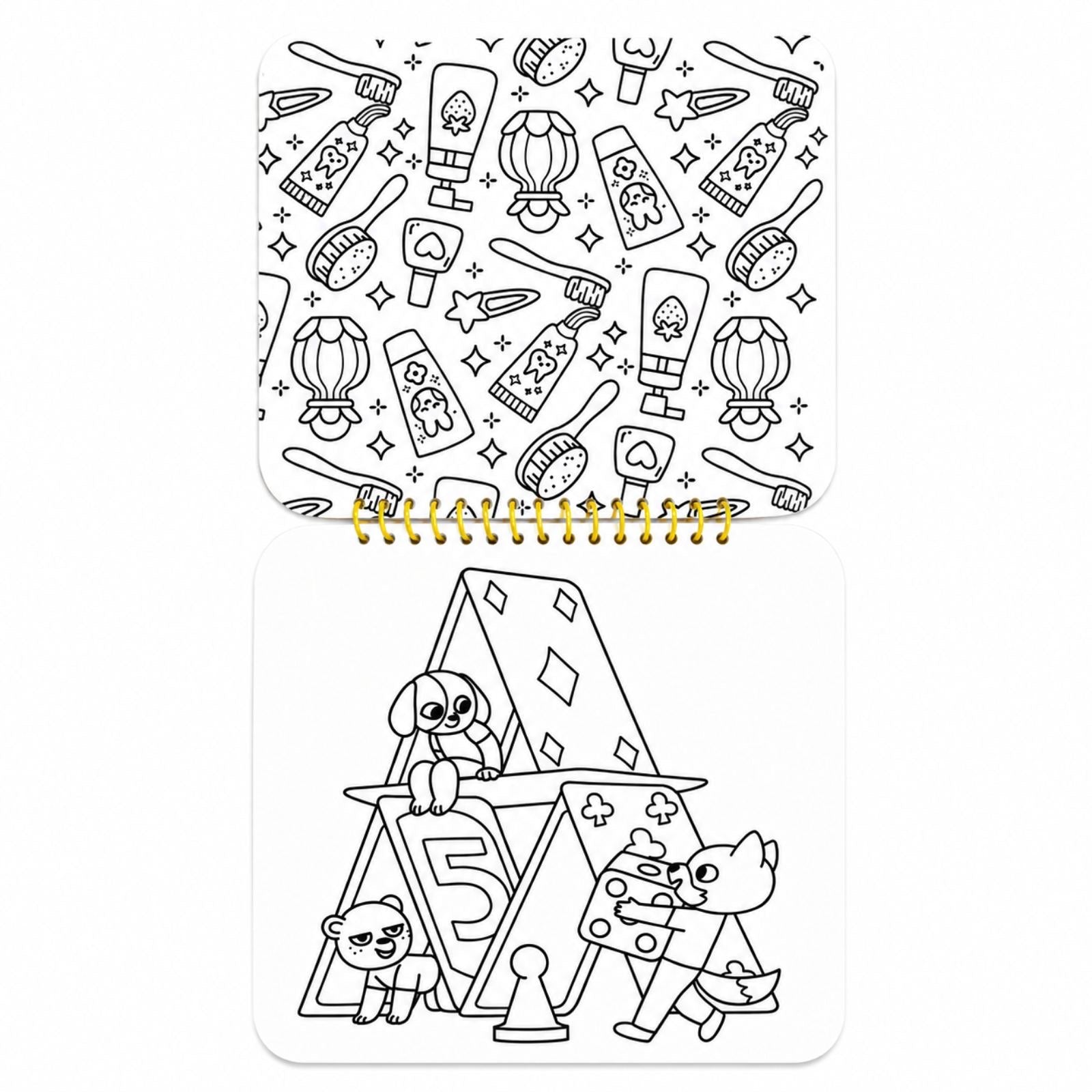 Colouring Book - Cosy Homes