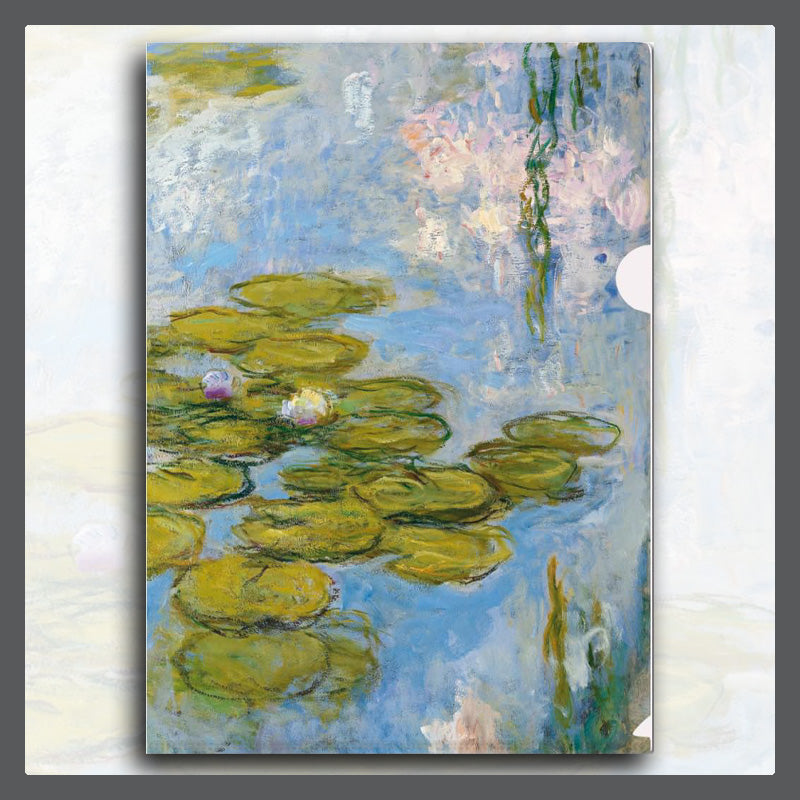 Φάκελος πλαστικός Α4 - Νούφαρα Monet