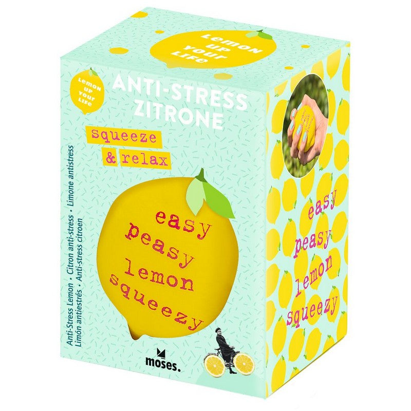 Μπαλάκι "λεμόνι" antistress, 6εκ.
