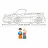 Τουβλάκια -Σετ συναρμολόγησης "German Sports Car"