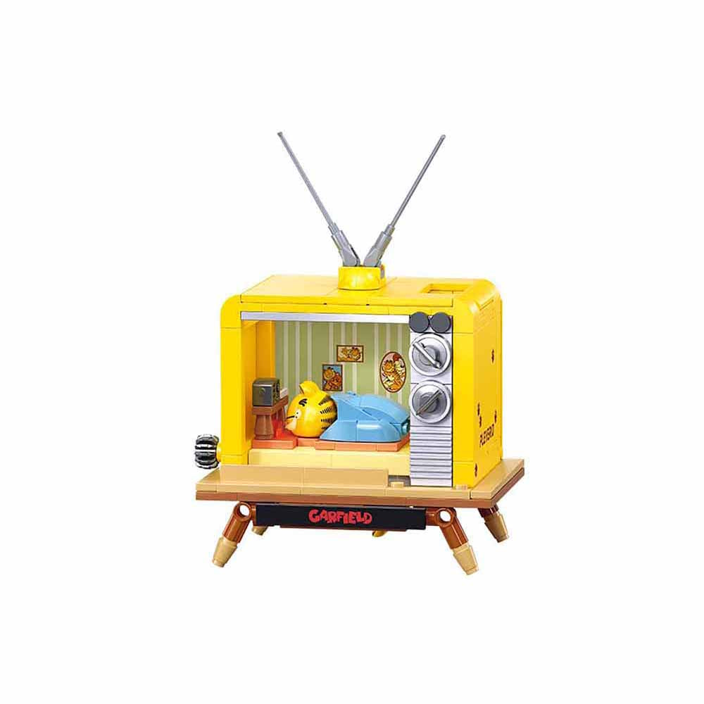 Τουβλάκια -Σετ συναρμολόγησης "Garfield TV"