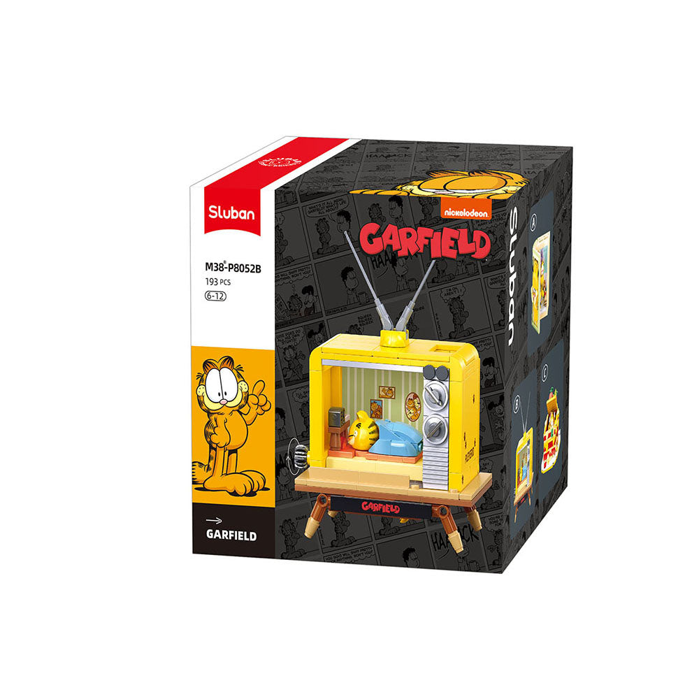 Τουβλάκια -Σετ συναρμολόγησης "Garfield TV"