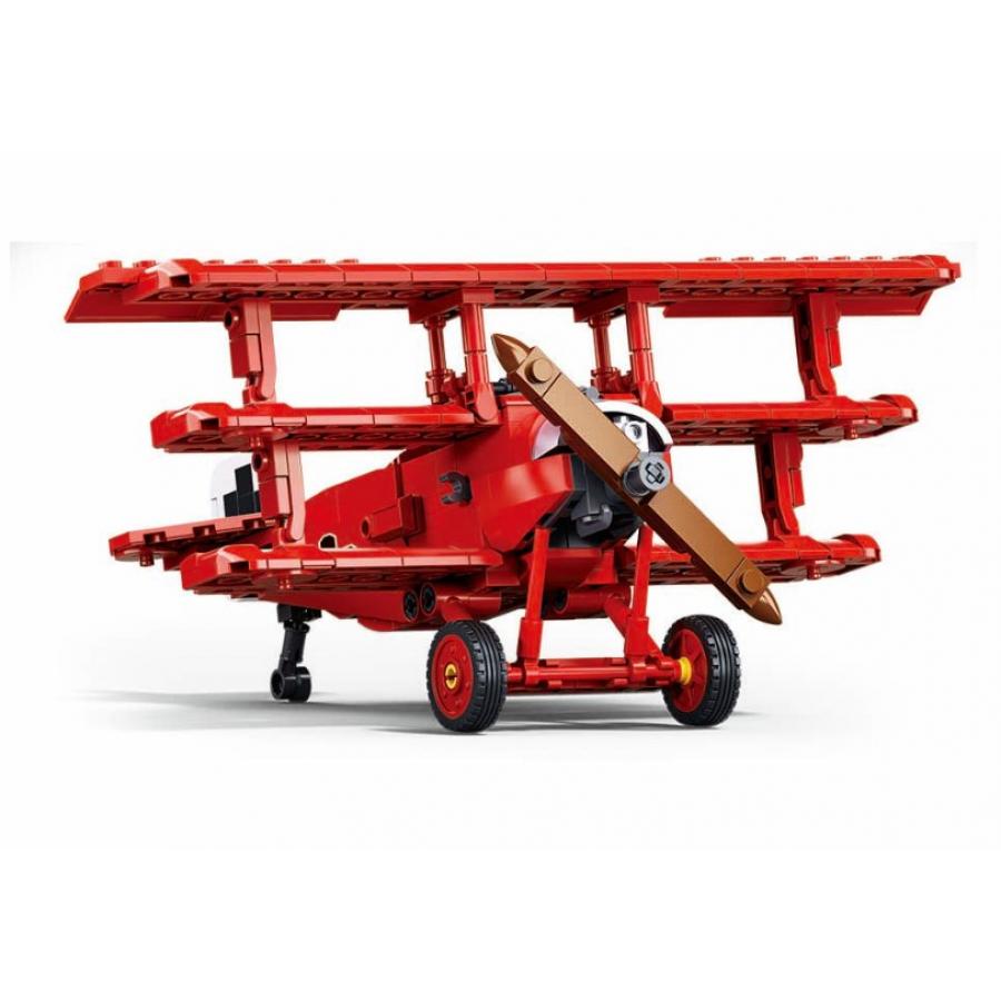 Τουβλάκια -Σετ συναρμολόγησης "Red Baron Fokker Triplane"