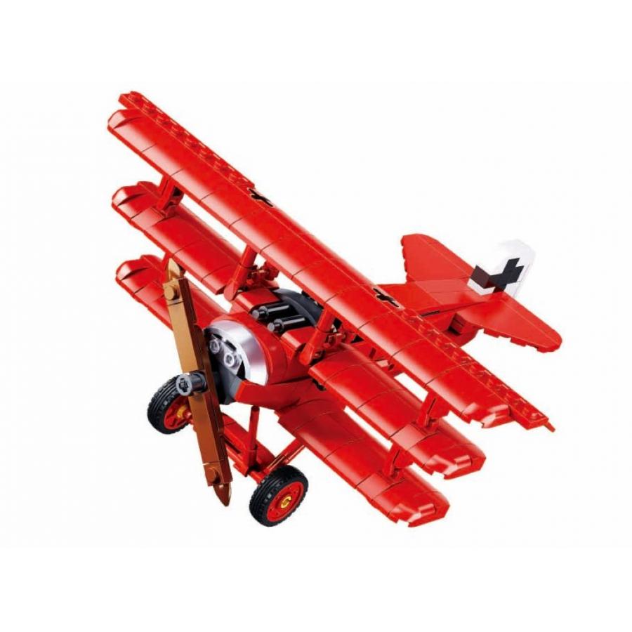 Τουβλάκια -Σετ συναρμολόγησης "Red Baron Fokker Triplane"