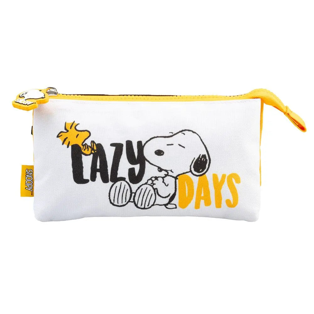 Κασετίνα τριπλή 22εκ. Snoopy Lazy Days