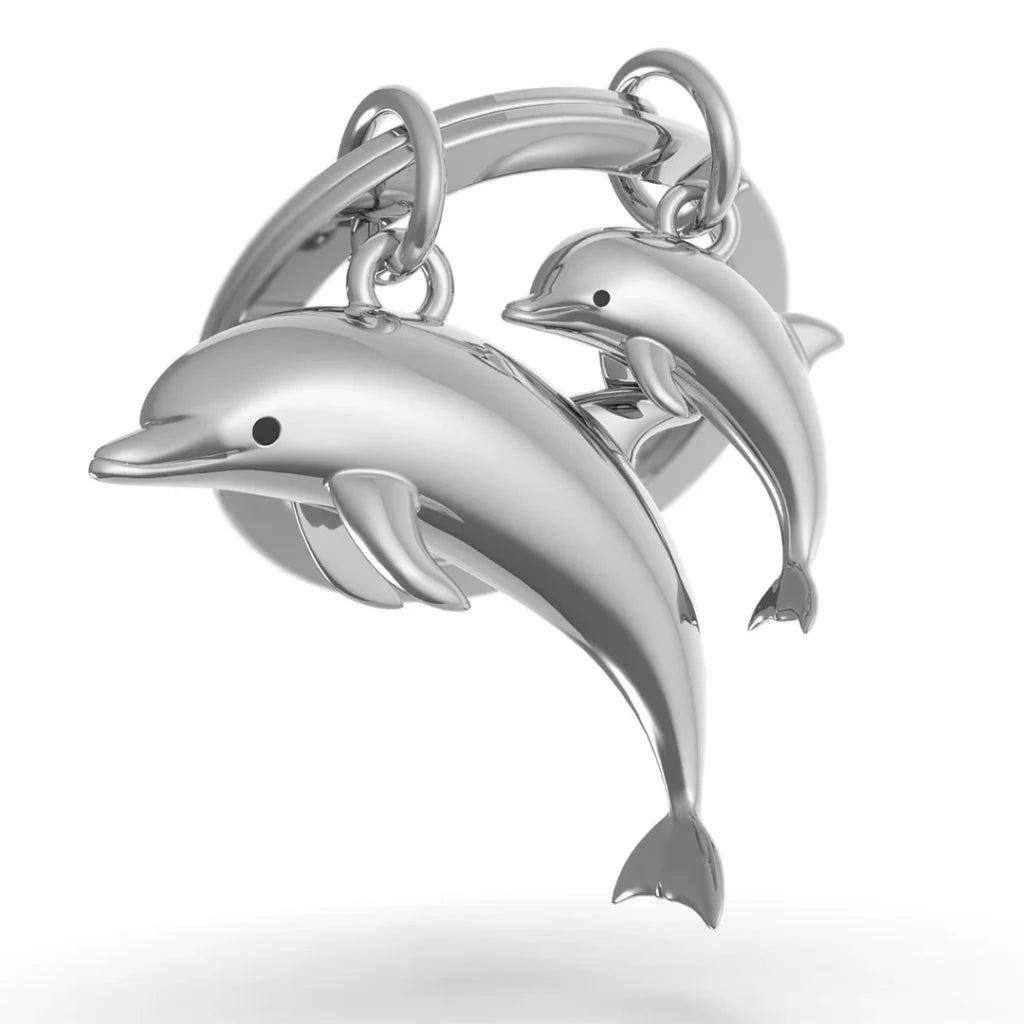 Μπρελόκ - Dolphin and Baby Dolphin