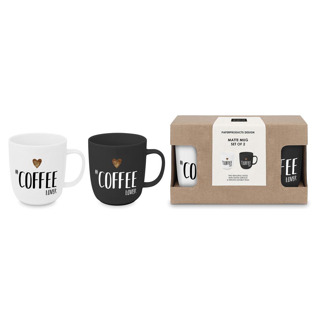 Σετ 2 κούπες "Coffee Lover"