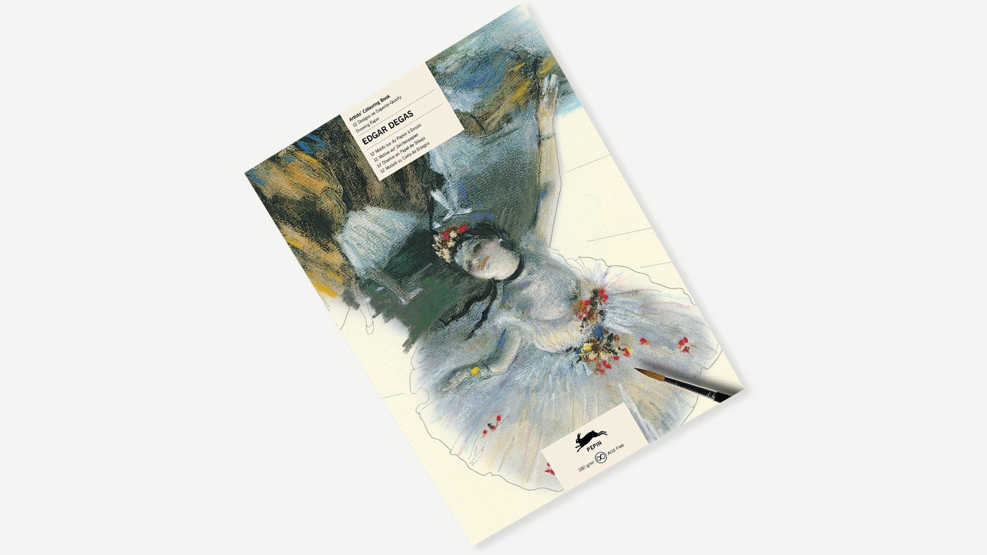 Βιβλίο Ζωγραφικής - Edgar Degas | Pepin