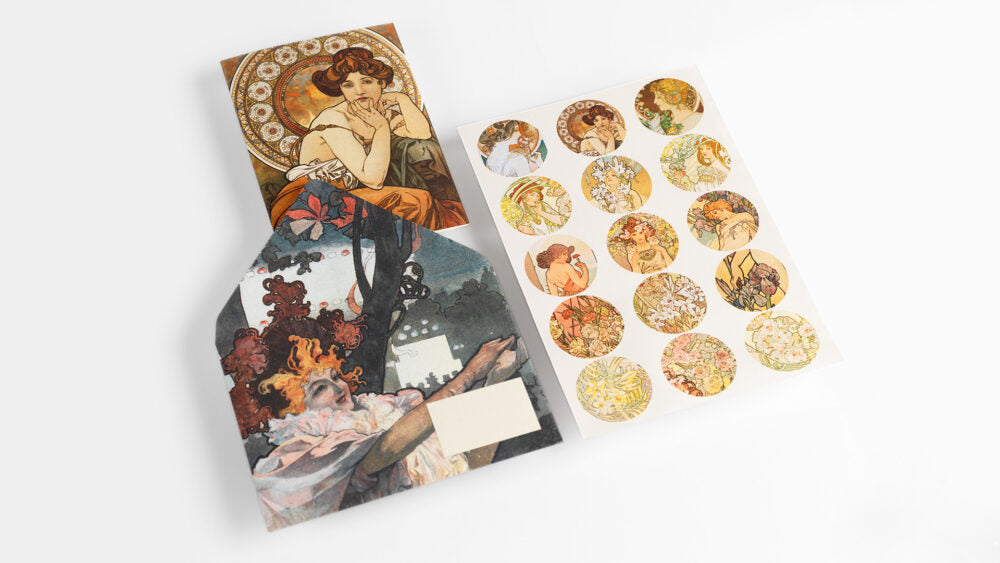 Σετ Αλληλογραφίας - Alphonse Mucha | Pepin