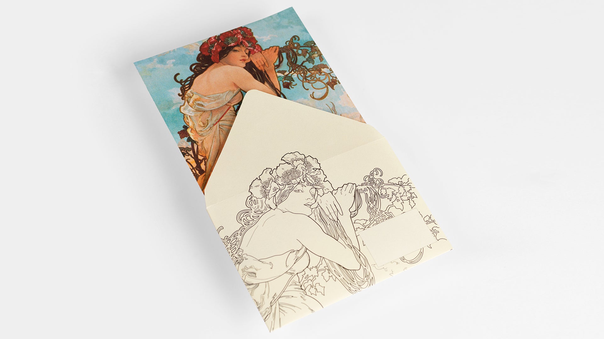 Σετ Αλληλογραφίας - Alphonse Mucha | Pepin
