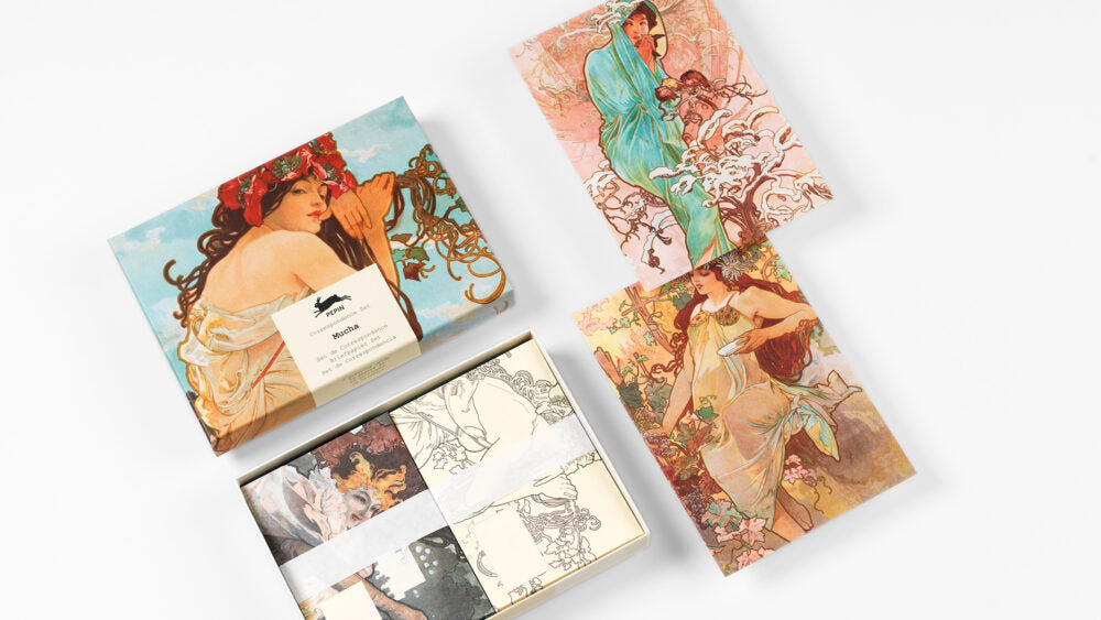 Σετ Αλληλογραφίας - Alphonse Mucha | Pepin