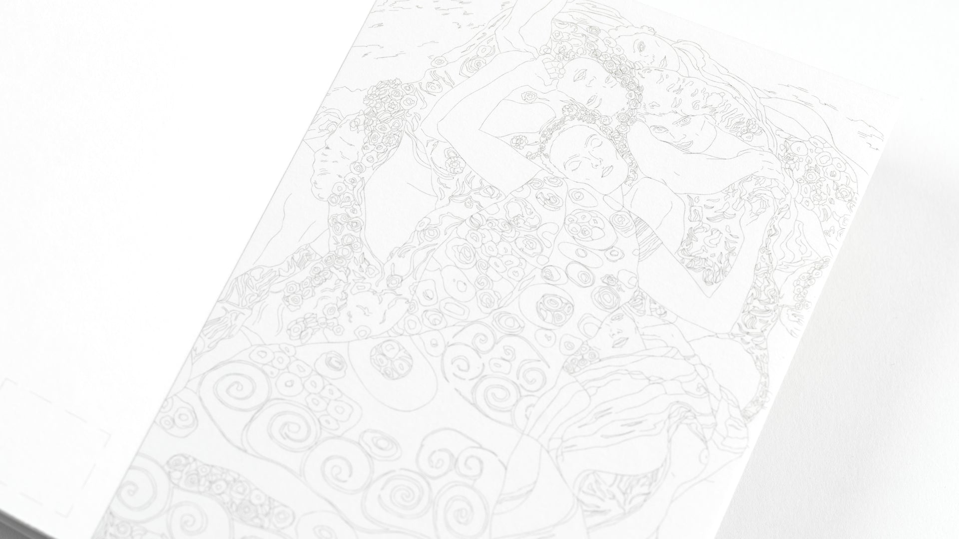 Βιβλίο Καρτ Ποστάλ Ακουαρέλας - Gustav Klimt | Pepin