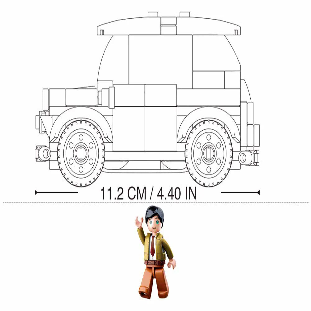 Τουβλάκια -Σετ συναρμολόγησης "Mini Car"