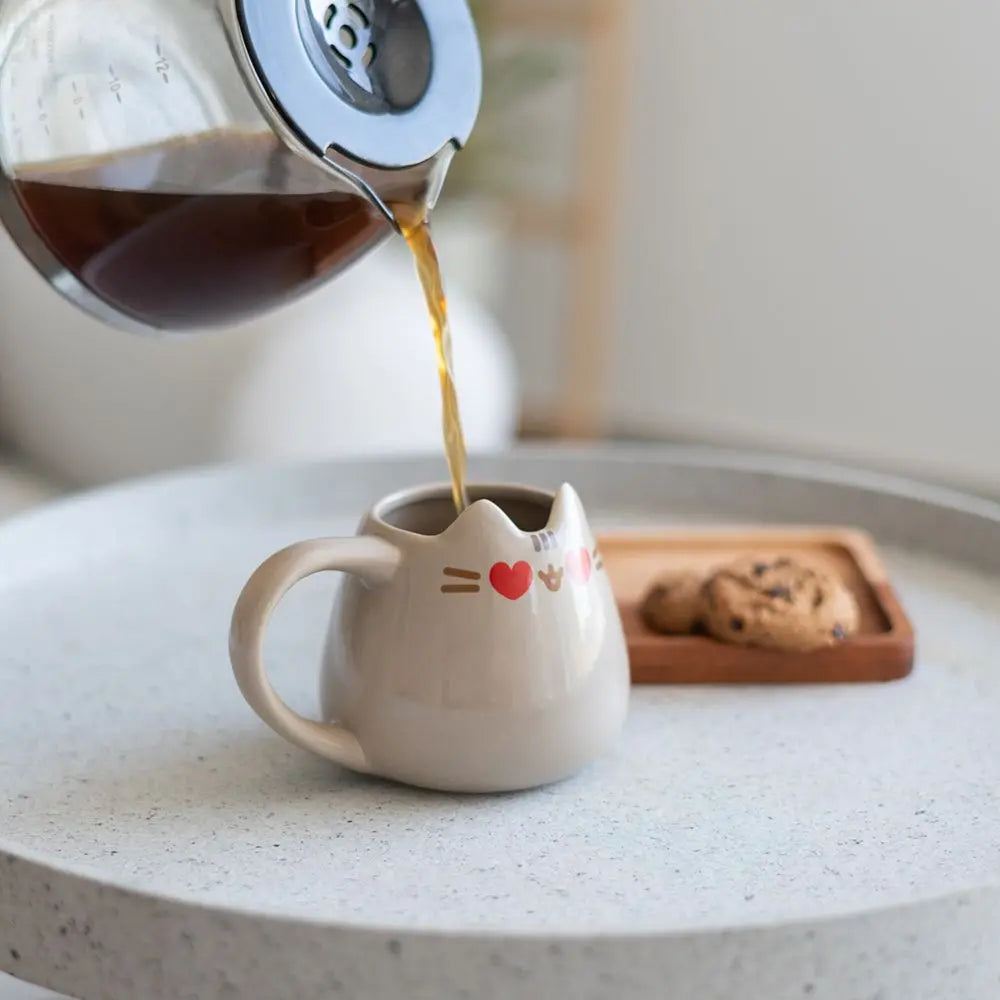 Κούπα κεραμική 3D, 400ml - Pusheen