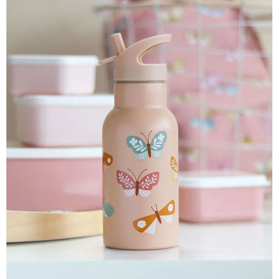 Θερμός από ανοξείδωτο ατσάλι 350ml Butterflies