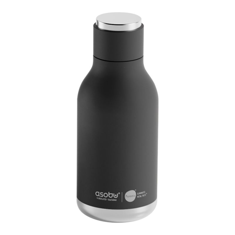 Μπουκάλι-Θερμός Asobu Μαύρο 460ml