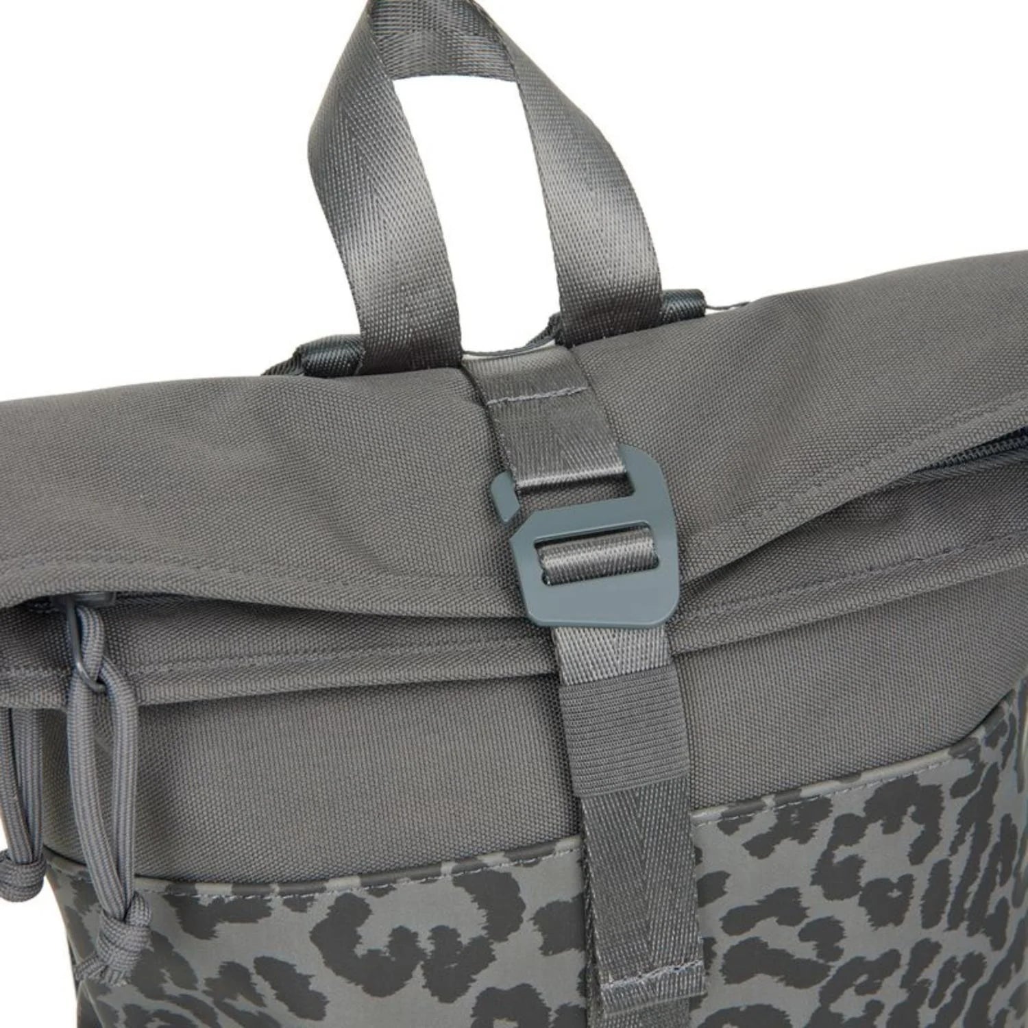Σακίδιο πλάτης New Rebels Urban, Leopard Black Rolltop